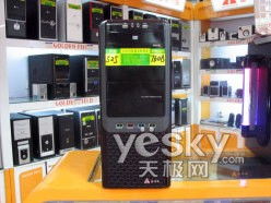 皮革工藝尊貴典雅 金河田7608b機(jī)箱上市